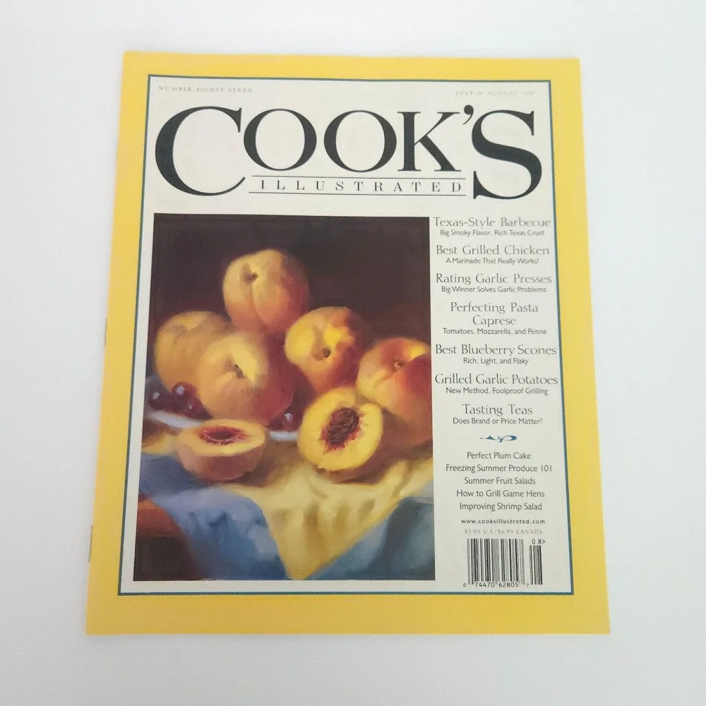 2007 Cook's Illustrated Cooking Magazine Back Issues Lot of 6‎ Complete Year